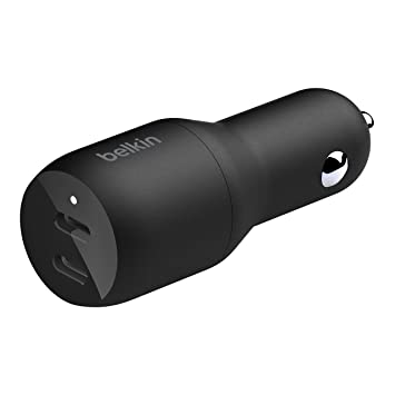 Belkin Boost Charge Dual USB-C Car Charger (36 Watts)