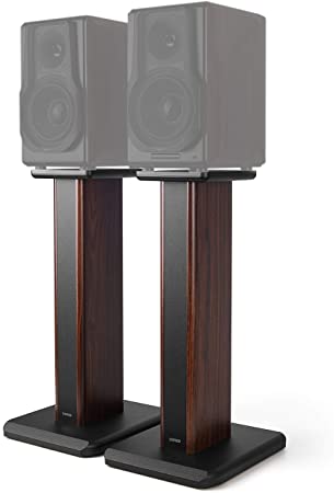 Edifier Speaker Stands for S3000PRO Hollowed Stands for Optional Sand Filling Tuning- Wood Grain Easy Assembly Enhanced Listening