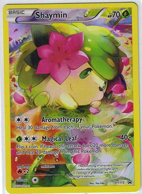 Pokemon Mythical - Shaymin (XY115) - XY Black Star Promos - Holo