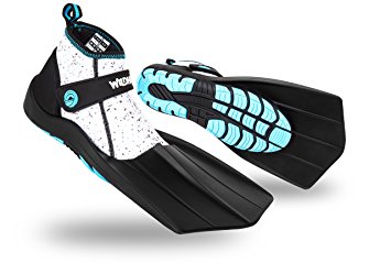 Wildhorn Topside Snorkel Fins- Compact Travel, Swim, and Snorkeling Flippers for Men and Women. Revolutionary Comfort on Land and Sea.