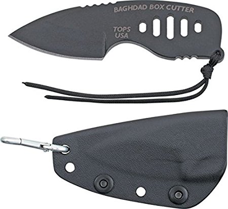 Tops Knives Baghdad Box Cutter Fixed Blade Knife