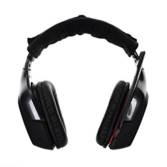 COSMOS Black Soft Cotton Headset Cover / Protector/ Sleeve for Logitech G930 , G430 , G230 Wireless Gaming Headset Headphone