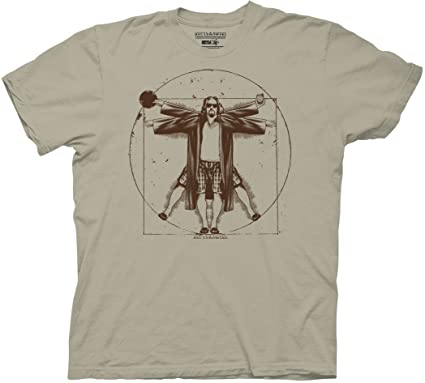 Ripple Junction The Big Lebowski Vitruvian Adult T-Shirt