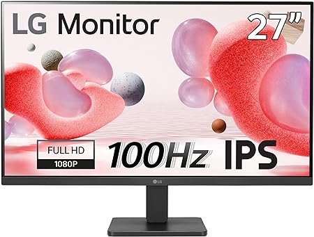 LG 27MR41A 27” Full HD IPS Monitor with AMD FreeSync and 100Hz Refresh Rate