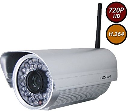 Foscam FI9802W H.264 Megapixel Outdoor Wireless IP Camera