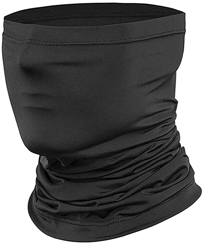 Goffu Neck Gaiter for Women and Men,Cool & Breathable Face Bandanas, Seamless Half Face Scarf Cover