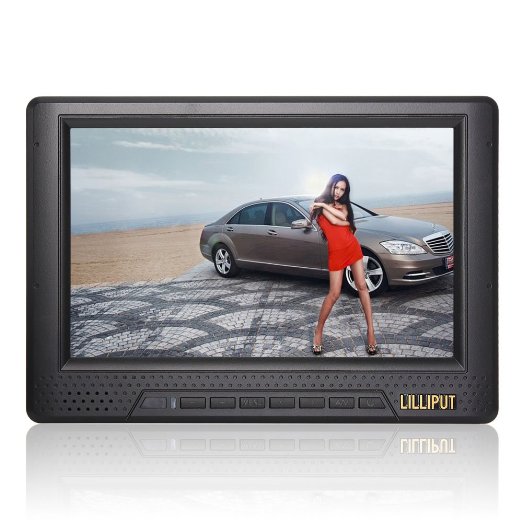 Lilliput 7-inch LCD monitor with HDMI, YPbPr interface, dedicated high-definition video camera