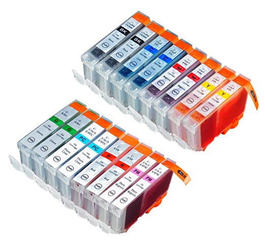 16 Pack Compatible Canon CLI 8 , CLI-8 , CLI8 2 Green, 2 Cyan, 2 Photo Cyan, 2 Photo Magenta, 2 Magenta, 2 Red, 2 Yellow, 2 Small Black for use with Canon PIXMA Pro9000, PIXMA Pro9000 Mark II. PIXMA Pro 9000, PIXMA Pro 9000 Mark II. Ink Cartridges for inkjet printers. CLI 8C , CLI 8M , CLI 8R , CLI 8Y , CLI-8 C , CLI-8 M , CLI-8 Y , CLI-8C , CLI-8M , CLI-8R , CLI-8Y , CLI8 C , CLI8 M , CLI8 Y , CLI8C , CLI8M , CLI8R , CLI8Y