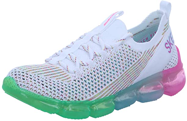 Skechers Skech-Air 92 Sky Motivation 149040-WMLT, Womens, White Multi Knit Mesh/Multi Trim, 11 US