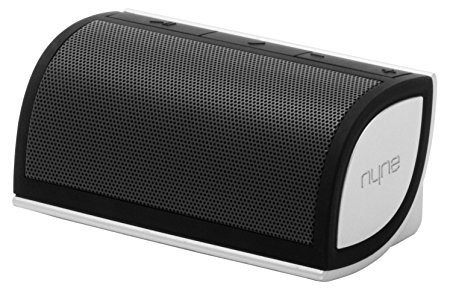 NYNE Multimedia Inc Mini Portable Bluetooth Speaker (Black/Silver)