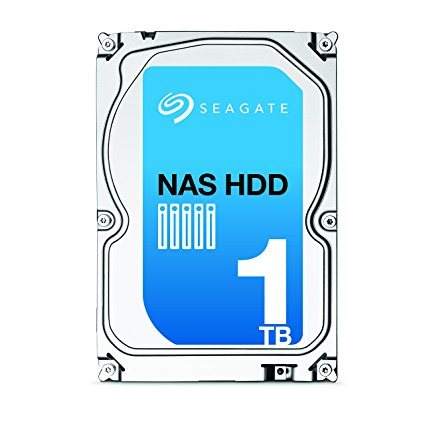 Seagate NAS HDD 1TB SATA 6Gb/s NCQ 64 MB Cache Bare Drive (ST1000VN001)