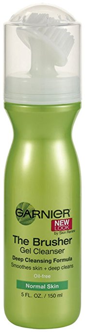 Garnier The Brusher Gel Cleanser Deep Cleansing Formula, 5-Fluid Ounce