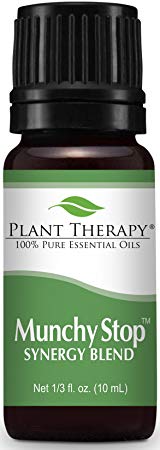Plant Therapy Munchy Stop Synergy Essential Oil 10 mL 100% Pure, Undiluted, Therapeutic Grade