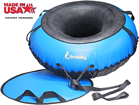 Bradley Ultimate Towable Snow Tube Sled | Inflatable Sledding Tube | Made in USA