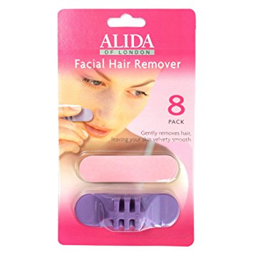 Facial Hair Remover pads by Alida - single pack