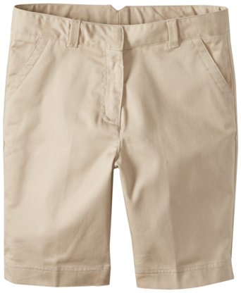 Dockers  Girls'  Uniform Twill Bermuda Short