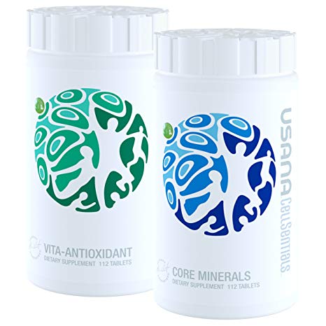 USANA CellSentials triple action cellular nutrition system: Core Minerals and Vita