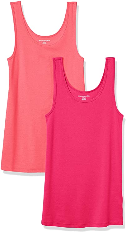 Amazon Essentials Women's 2-Pack Slim-Fit Tank