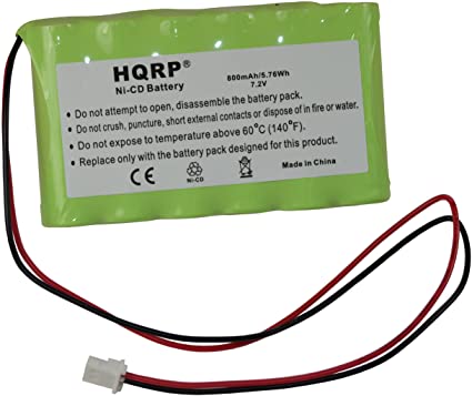 HQRP Battery Compatible with Ademco Honeywell Lynx Voice, LYNXR, LYNXR24, LYNXR24-SP Security System