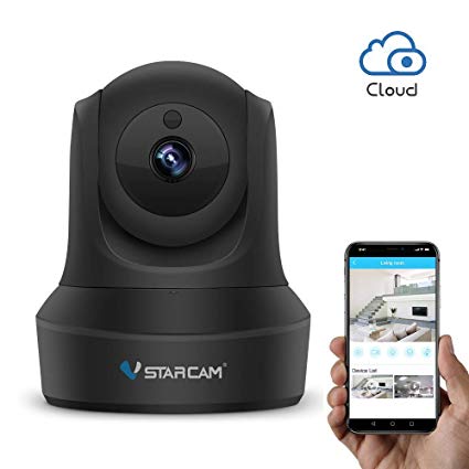 WiFi IP Camera, VStarcam 1080P PTZ Wireless Surveillance Security Camera, Night Vision Motion Detection Remote Baby Cam for Indoor Two-Way Audio and Multi-Users Home Security Monitoring