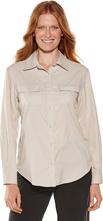 Coolibar UPF 50  Women's Mylitta Travel Shirt - Sun Protective