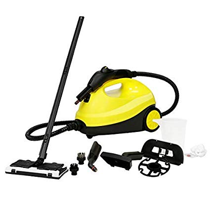 Bocca Multi-Purpose Steam Cleaner, Adjustable Heavy Duty Rolling Cleaning Machine for Carpets, Floor with 13 Accessories, 2000W, 2L Capacity