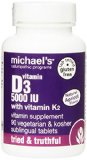Michaels Naturopathic Progams Vitamin D3 5000 IU with Vitamin K2 Tablets 90 Count