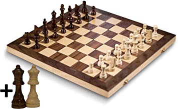 Smart Tactics Folding Chess Set Made By FSC Certified Wood - Standard Edition