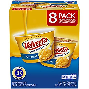 Velveeta Original Shells and Cheese Cups, 19.12 Ounce