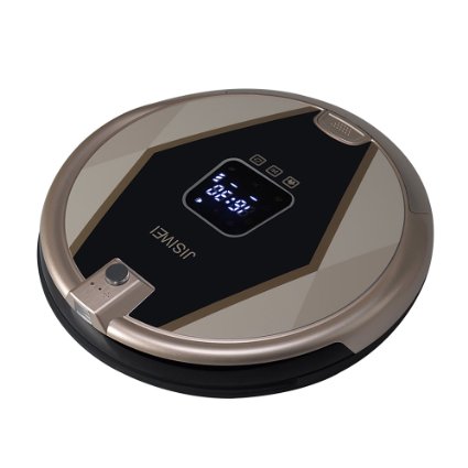 JISIWEI S  Smart Vacuum Cleaning Robot Built-in 1080p Camera with App Remote Control for Pets