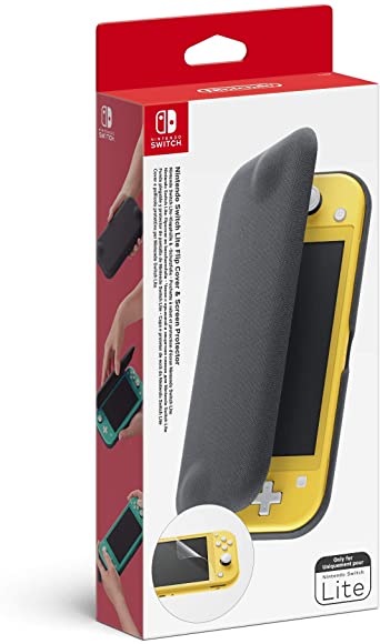 Nintendo Switch Lite Flip Cover & Screen Protector