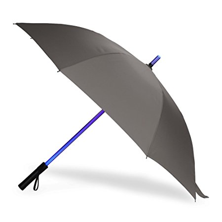 Lightsaber Umbrella - Bestkee LED Laser Sword Light up Golf Umbrellas with 7 Color Changing On the Shaft / Built in Torch at Bottom