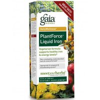 Gaia Herbs Plantforce Liquid Iron, 16 oz (Pack of 2)