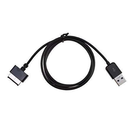 3.3ft USB 3.0 to 40 Pin Data Sync Charger Charge Cable for Asus Eee Pad Transformer TF101 TF201 TF700T ME171 SL101 TF300 TF300T Slider SL300(Black)