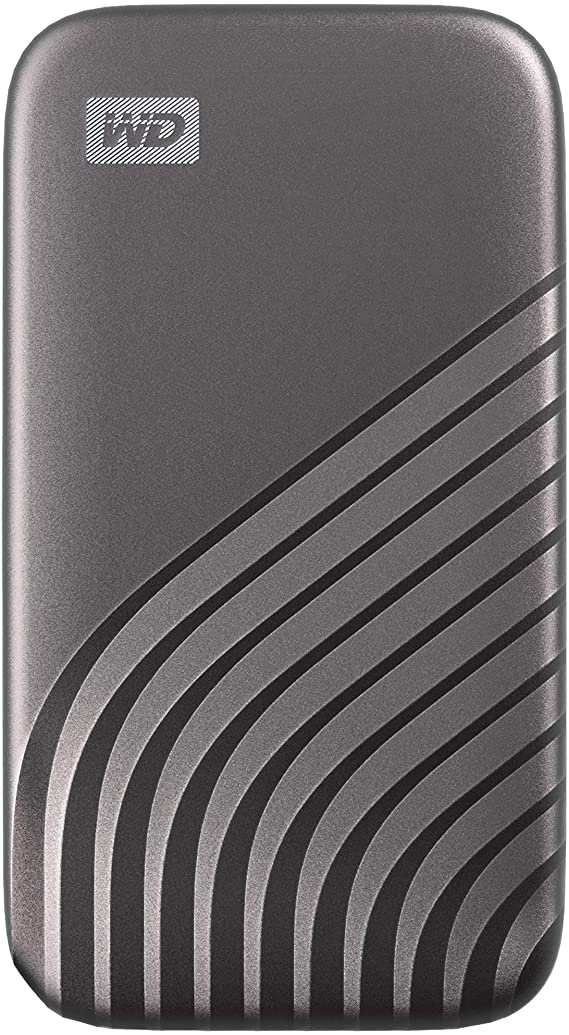 WD 2TB My Passport SSD External Portable Drive, Gray, Up to 1,050 MB/s - WDBAGF0020BGY-WESN