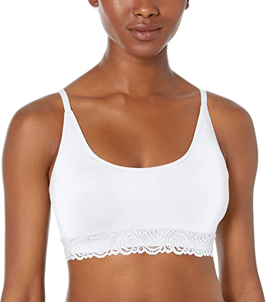 Amazon Brand - Mae Women's Scoopneck Bralette (for A-C cups)