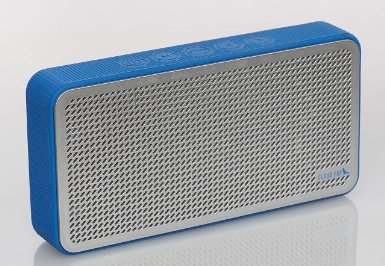 DOSS BS4 Water Resistant Bluetooth 4.0 Slim Pocket size Speaker, Hands-free Portable Speaker with Built-in rechargeable battery,12 hrs of Playtime, Shockproof [ Brand: DOSS Cloud Fox | Color : Silver]