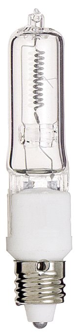 Satco S3157 120V 75-Watt T4 E11 Base Light Bulb Clear