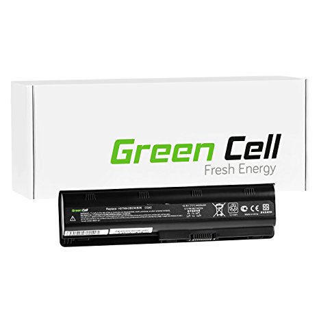 Green Cell® Standard Series MU06 Battery for HP Compaq Presario CQ42 CQ43 CQ56 CQ57 CQ58 CQ62 CQ72 Laptop (6 Cells 4400mAh 10.8V Black)