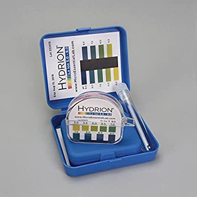 Hydrion Lo Ion pH Test Kit, pH 5.0 to 9.0