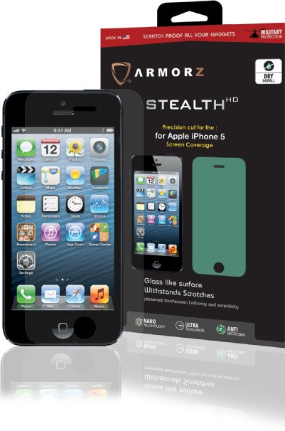 ARMORZ Stealth HD Screen Protector for Apple iPhone 5 / 5c / 5s