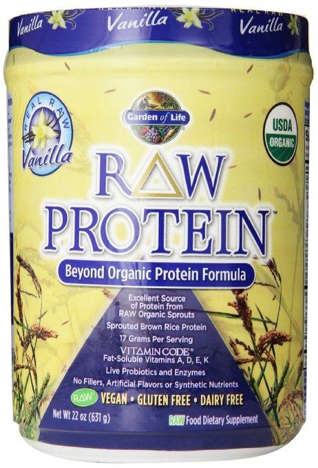 Garden of Life RAW Organic Protein Vanilla 631g Powder