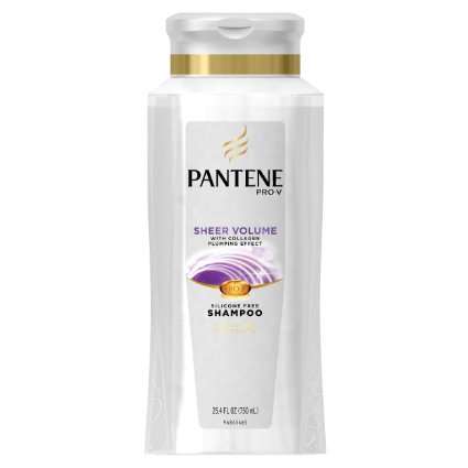 Pantene Pro-V Volume Shampoo, 25.4 Fluid Ounce (Pack of 3) (packaging may vary)