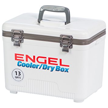 ENGEL COOLERS 13 QUART COOLER/DRY BOX - WHITE