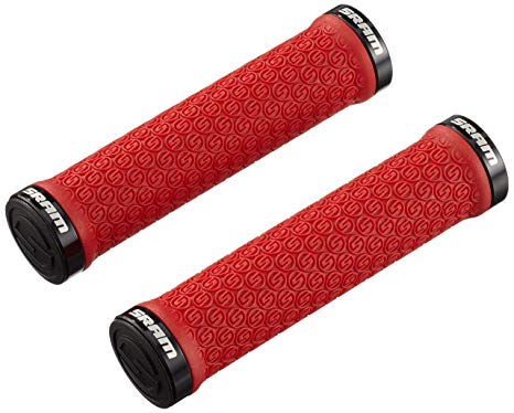 SRAM Locking Grips Double Clamp Red Grips 2016