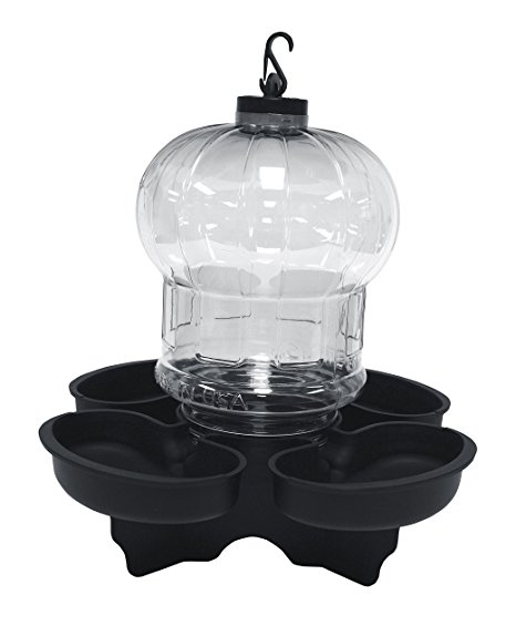 First Nature Clear Globe Style Bird Bath and Waterer