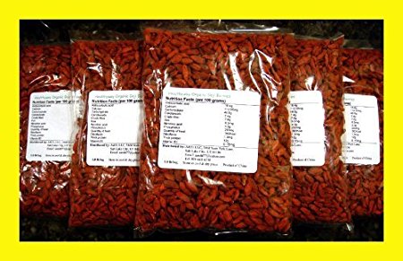 NutritionSource Healthyway Organic Goji Berries Raw Superfood 1 Lb Wolfberry