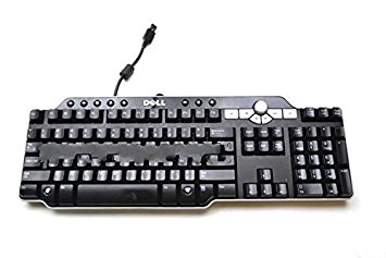 0DJ425 Dell Multimedia USB HUB Computer Keyboard