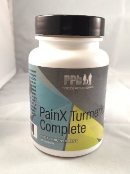 Painx Turmeric Complete with Curcumin, Bromelain, and Quercetin for a Healthy Inflammatory Response