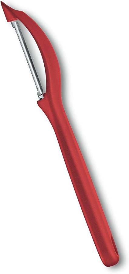 Victorinox VIC-7.6075.1 Specialty Knives & Tools Peelers Peeler Serrated Red,Multi